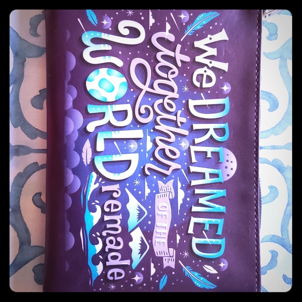 Book Quote Makeup Bag